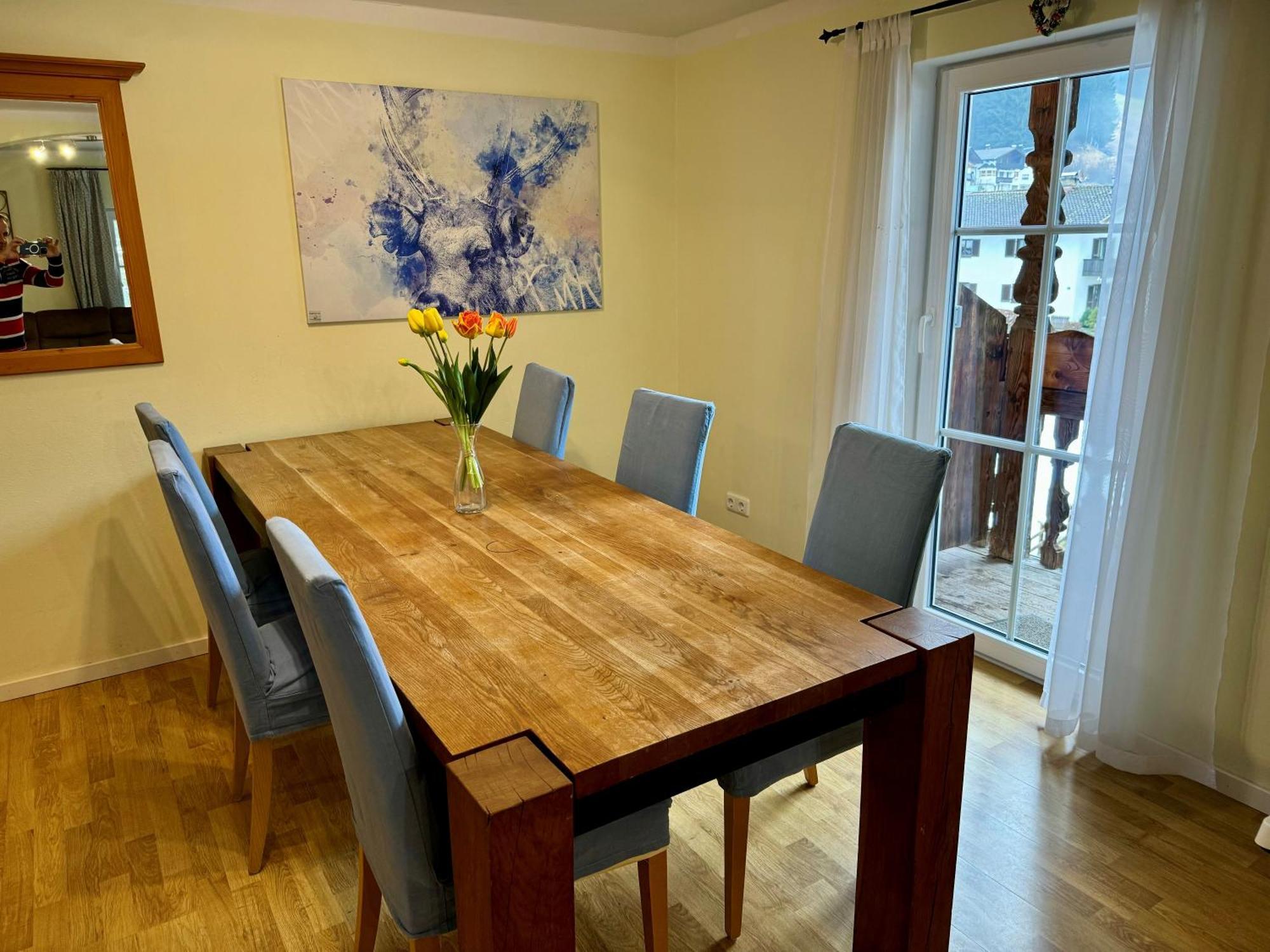 Familienfreundliche Ferienwohnung im schönen Thierseetal, FeWo 16 Exterior foto